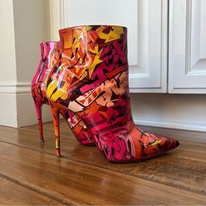 Christian Louboutin Graffiti Booties